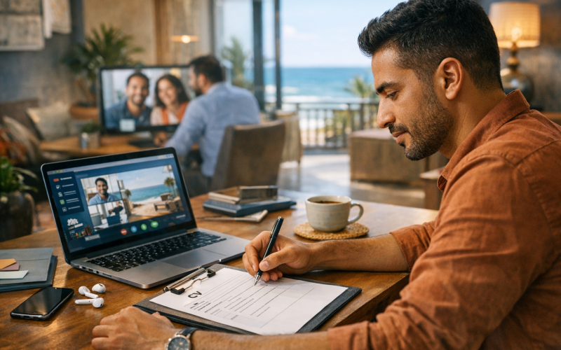 Rédiger un CV Personnalisé pour les Opportunités de Travail à Distance au Maroc